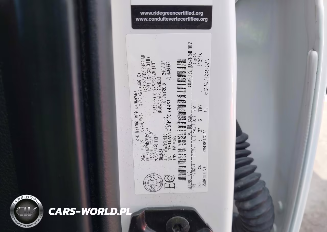 2019 Ford F-150 Platinum VIN:1FTEW1E48KFC14451 - 9