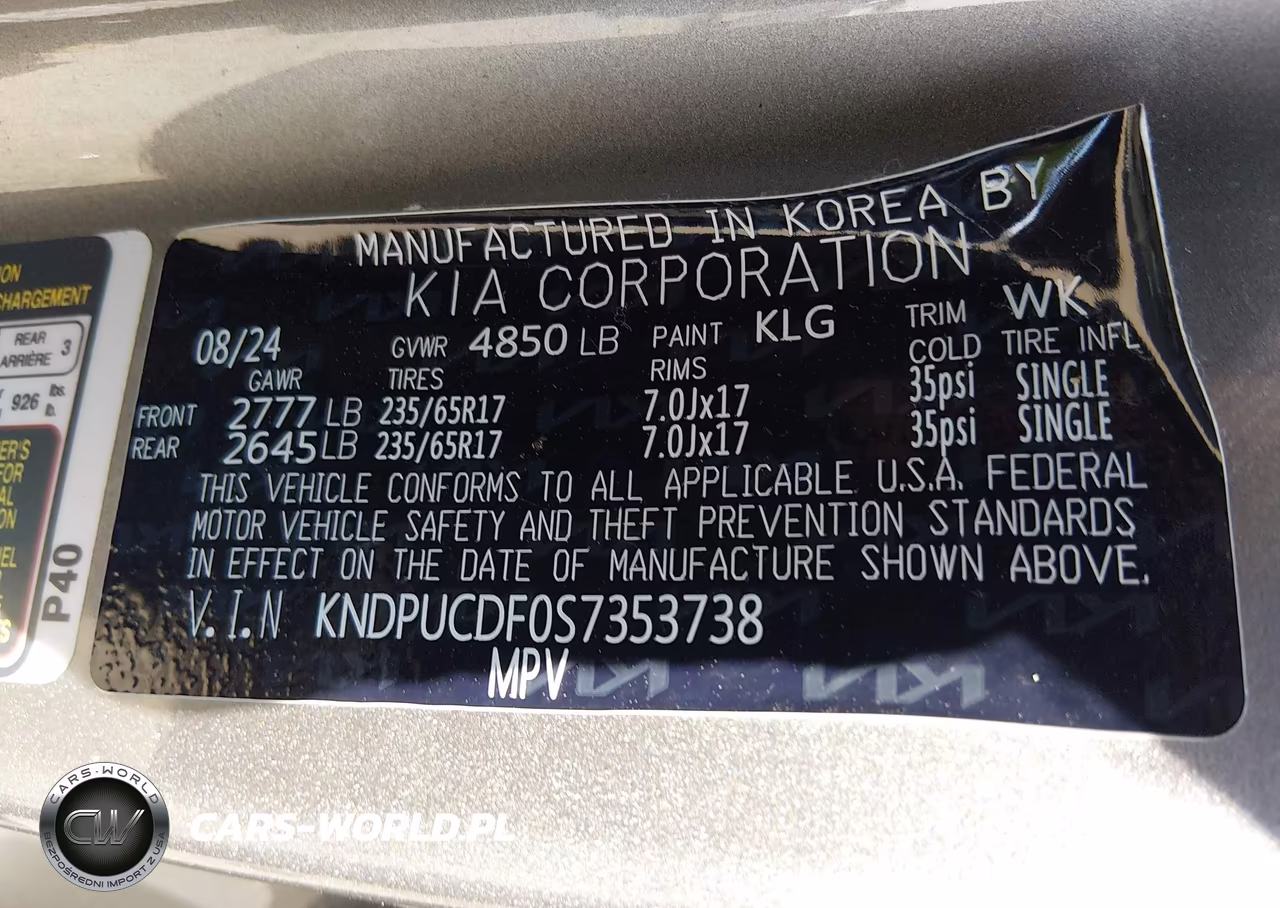 2025 Kia Sportage Lx VIN:KNDPUCDF0S7353738 - 9