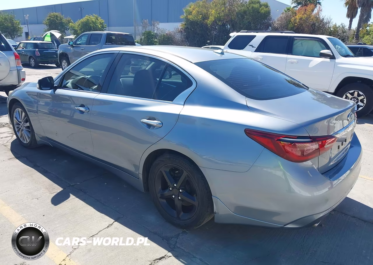 2018 Infiniti Q50 3.0T Luxe VIN:JN1EV7AP3JM364728 - 3