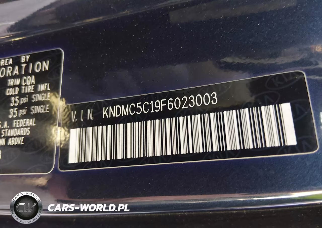 2015 Kia Sedona Ex VIN:KNDMC5C19F6023003 - 9