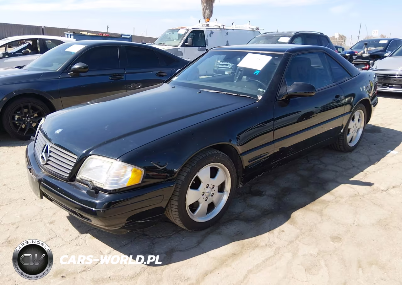 2000 Mercedes-Benz Sl 500 VIN:WDBFA68F5YF187973 - 2