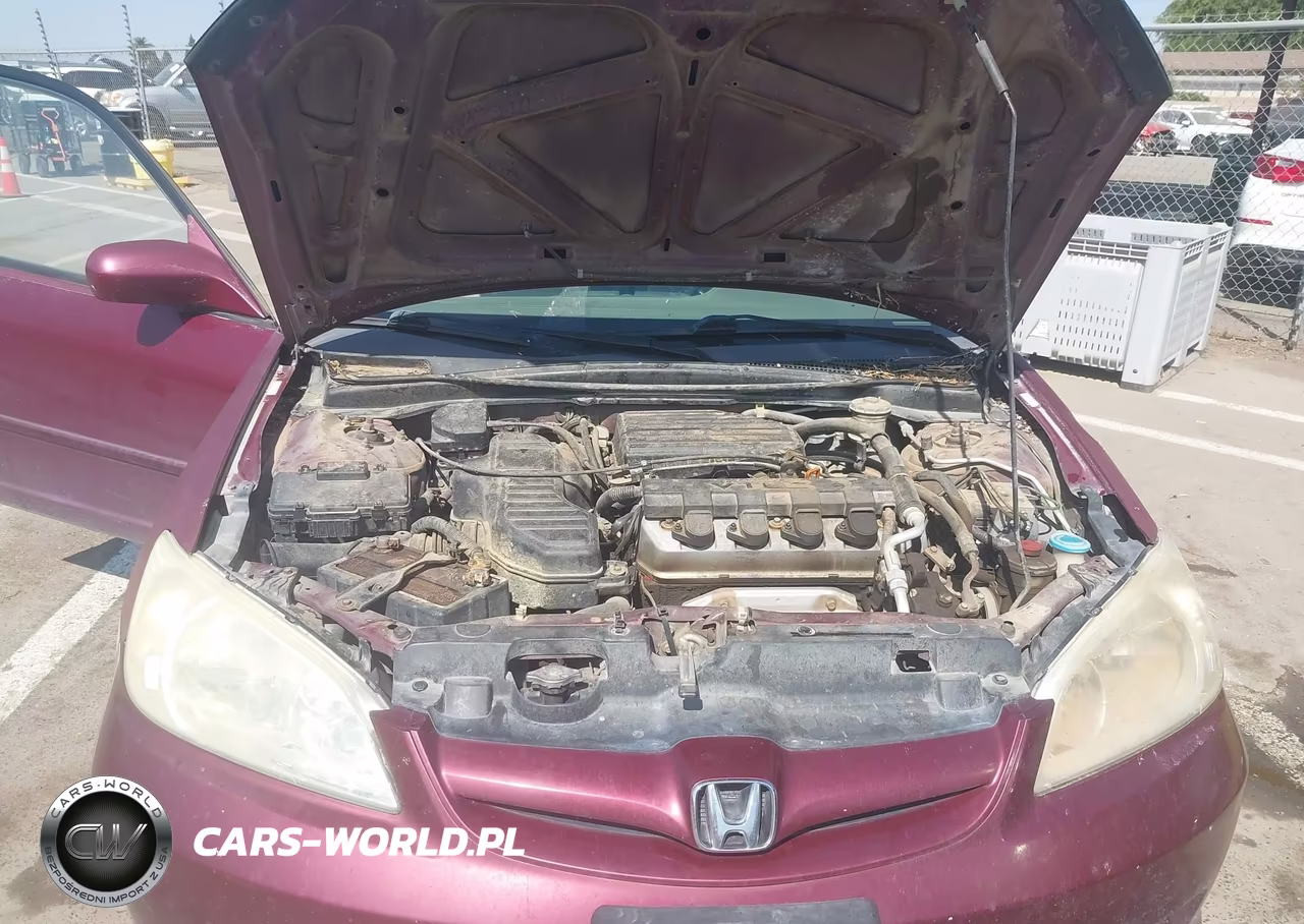 2004 Honda Civic Ex VIN:2HGES26724H621453 - 10