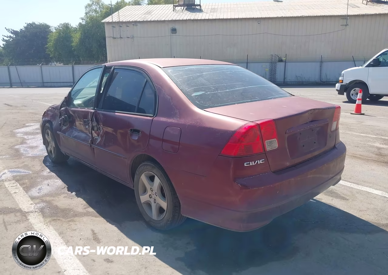 2004 Honda Civic Ex VIN:2HGES26724H621453 - 3