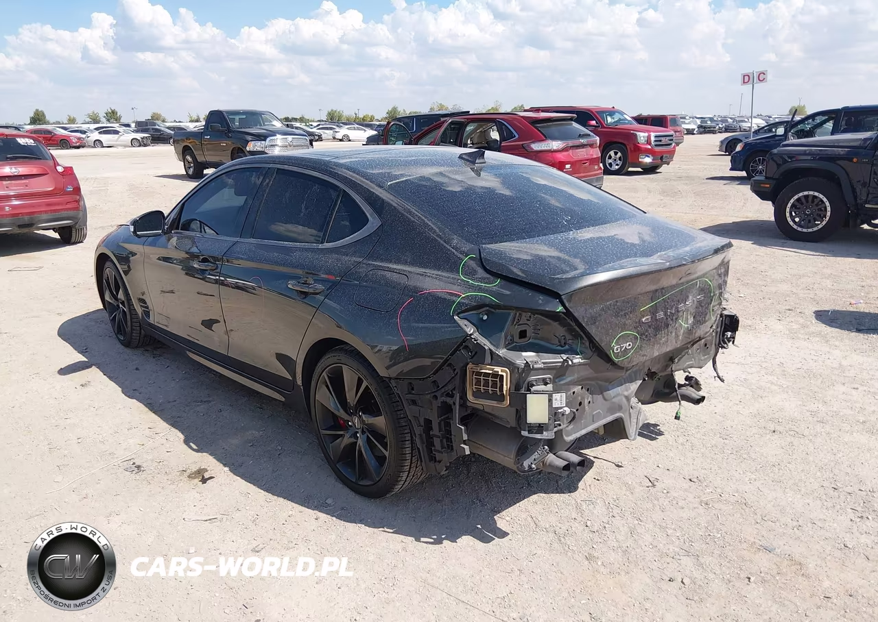 2023 Genesis G70 3.3T Rwd VIN:KMTG54TE1PU107531 - 3