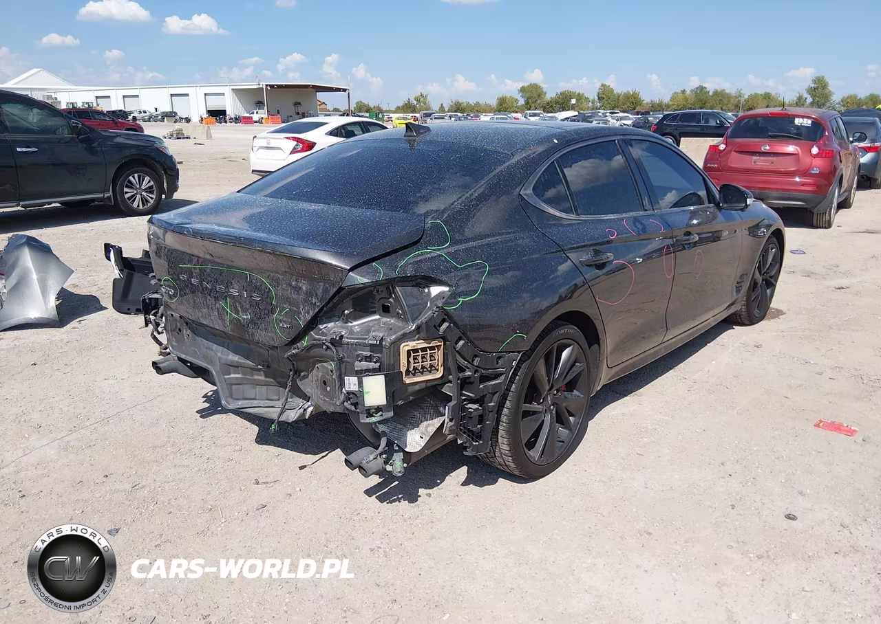 2023 Genesis G70 3.3T Rwd VIN:KMTG54TE1PU107531 - 4