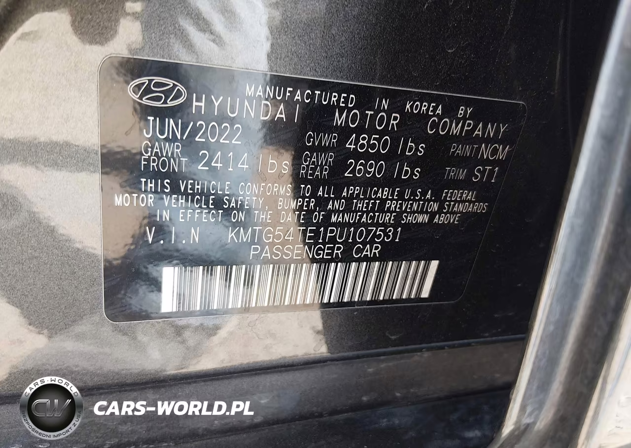 2023 Genesis G70 3.3T Rwd VIN:KMTG54TE1PU107531 - 9