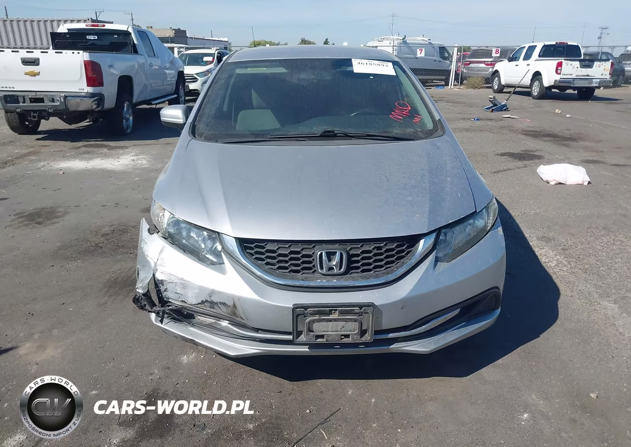 2014 Honda Civic Lx VIN:19XFB2F57EE237733 - 12