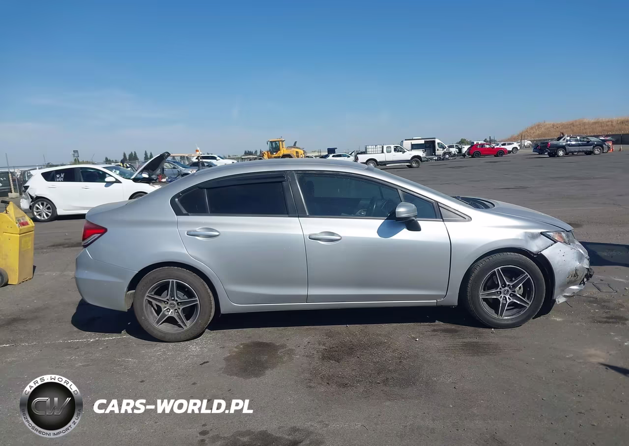 2014 Honda Civic Lx VIN:19XFB2F57EE237733 - 13