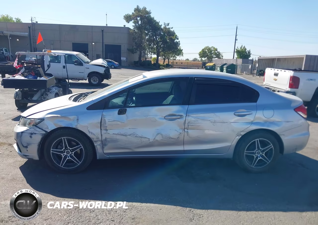 2014 Honda Civic Lx VIN:19XFB2F57EE237733 - 14