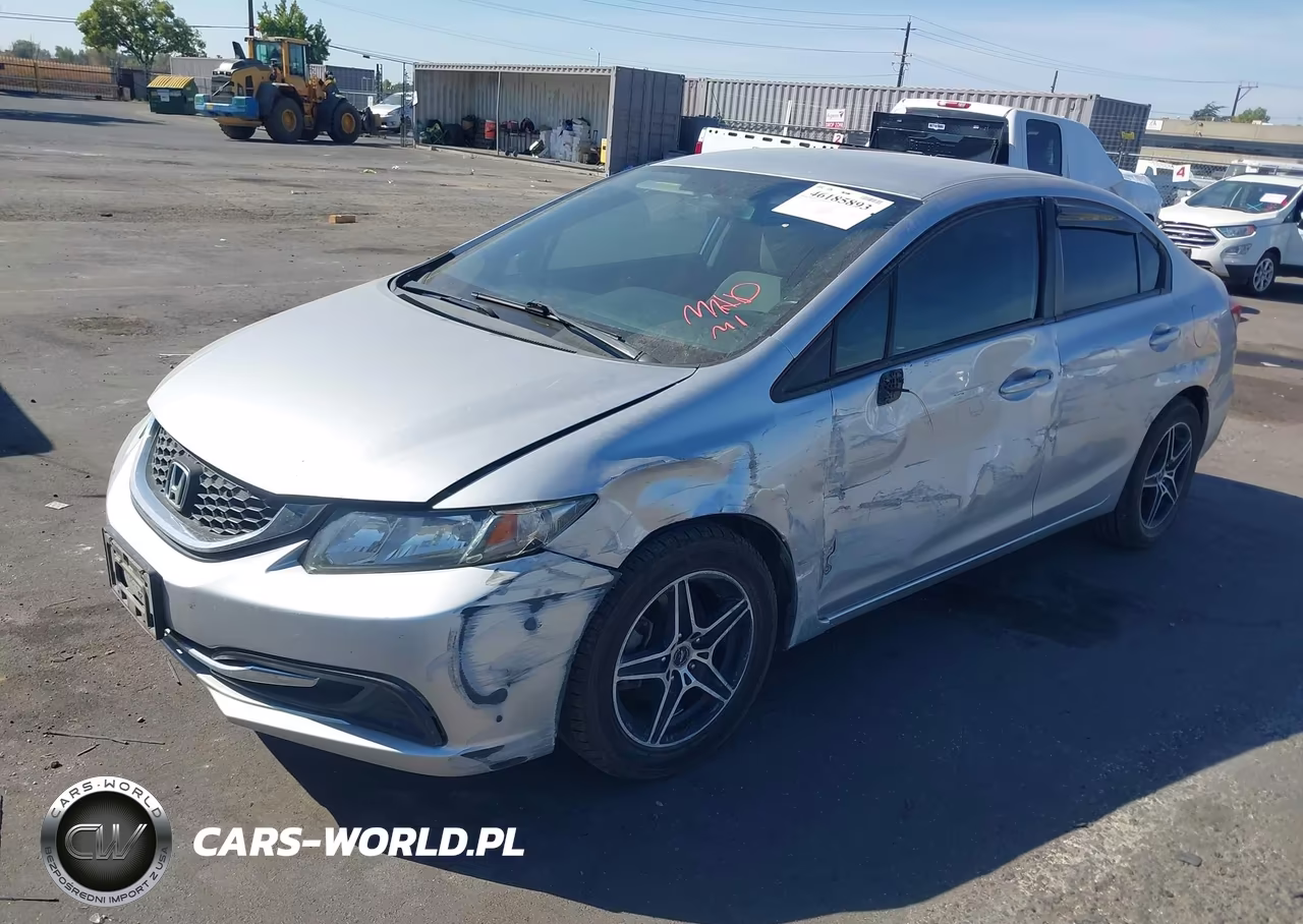 2014 Honda Civic Lx VIN:19XFB2F57EE237733 - 2