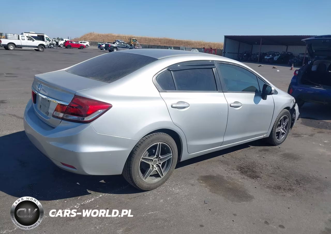 2014 Honda Civic Lx VIN:19XFB2F57EE237733 - 4