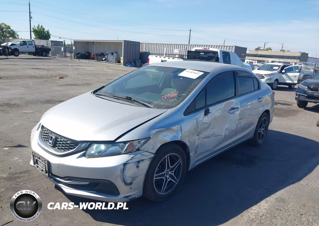 2014 Honda Civic Lx VIN:19XFB2F57EE237733 - 6