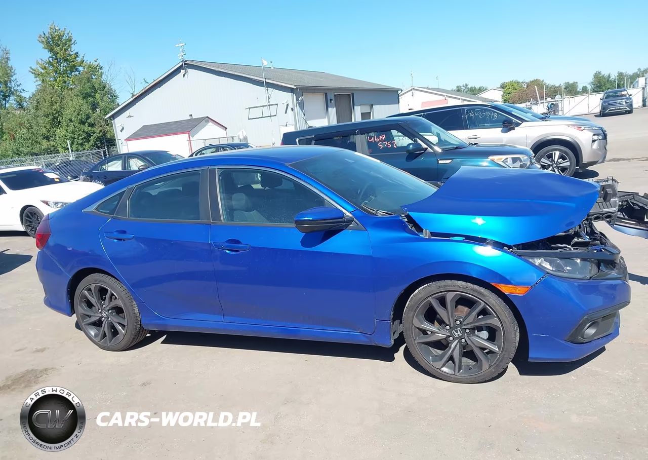2020 Honda Civic Sport VIN:19XFC2F88LE029378 - 13