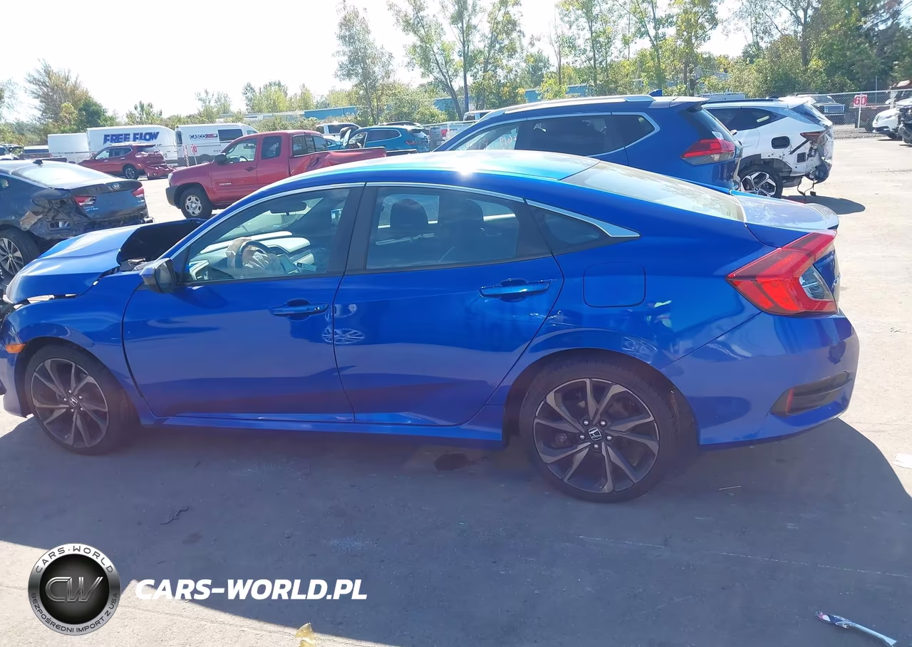 2020 Honda Civic Sport VIN:19XFC2F88LE029378 - 14