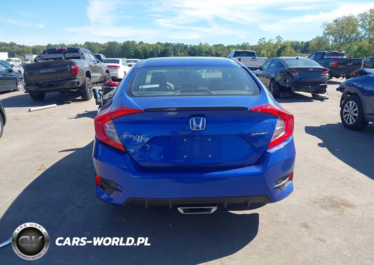 2020 Honda Civic Sport VIN:19XFC2F88LE029378 - 16