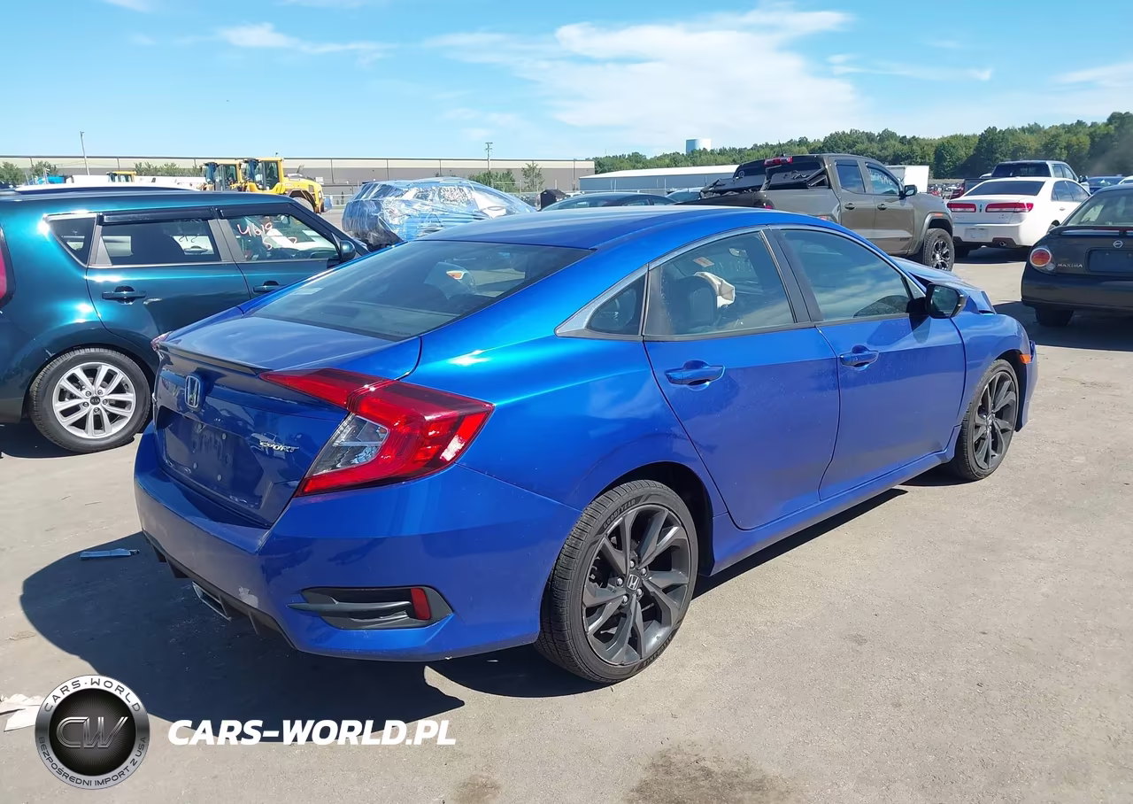 2020 Honda Civic Sport VIN:19XFC2F88LE029378 - 4