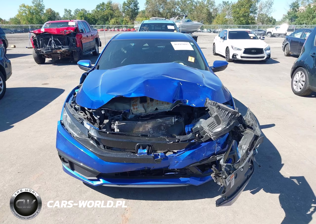 2020 Honda Civic Sport VIN:19XFC2F88LE029378 - 6