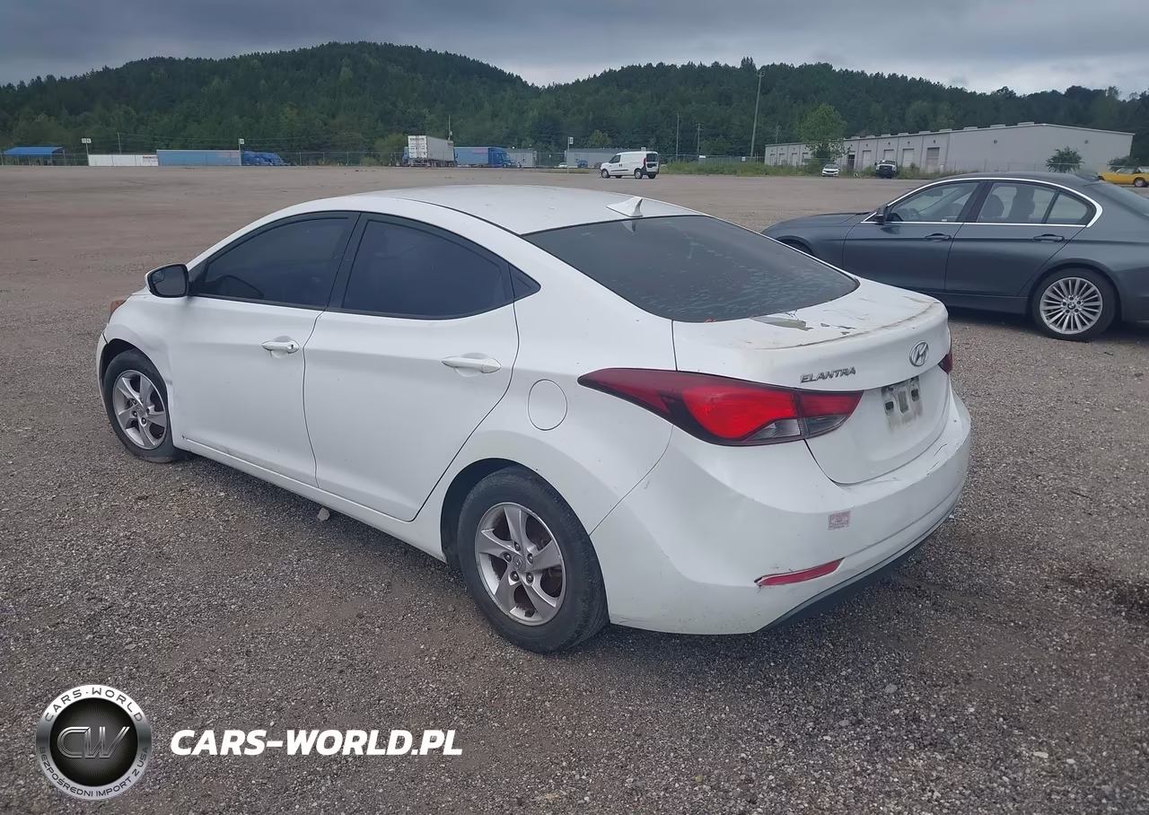 2015 Hyundai Elantra Se VIN:5NPDH4AE2FH564336 - 3