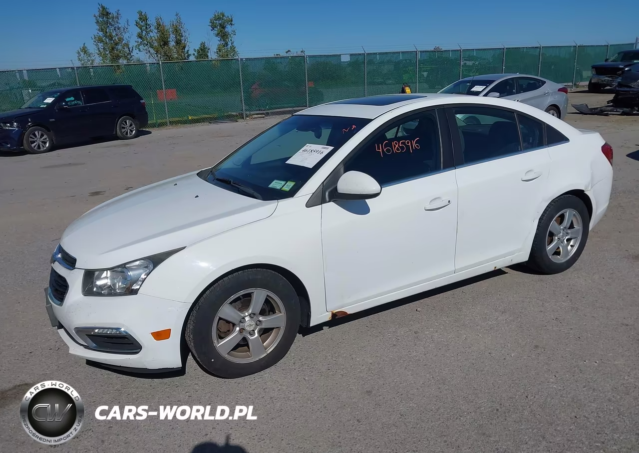 2015 Chevrolet Cruze 1Lt Auto VIN:1G1PC5SB0F7162303 - 2