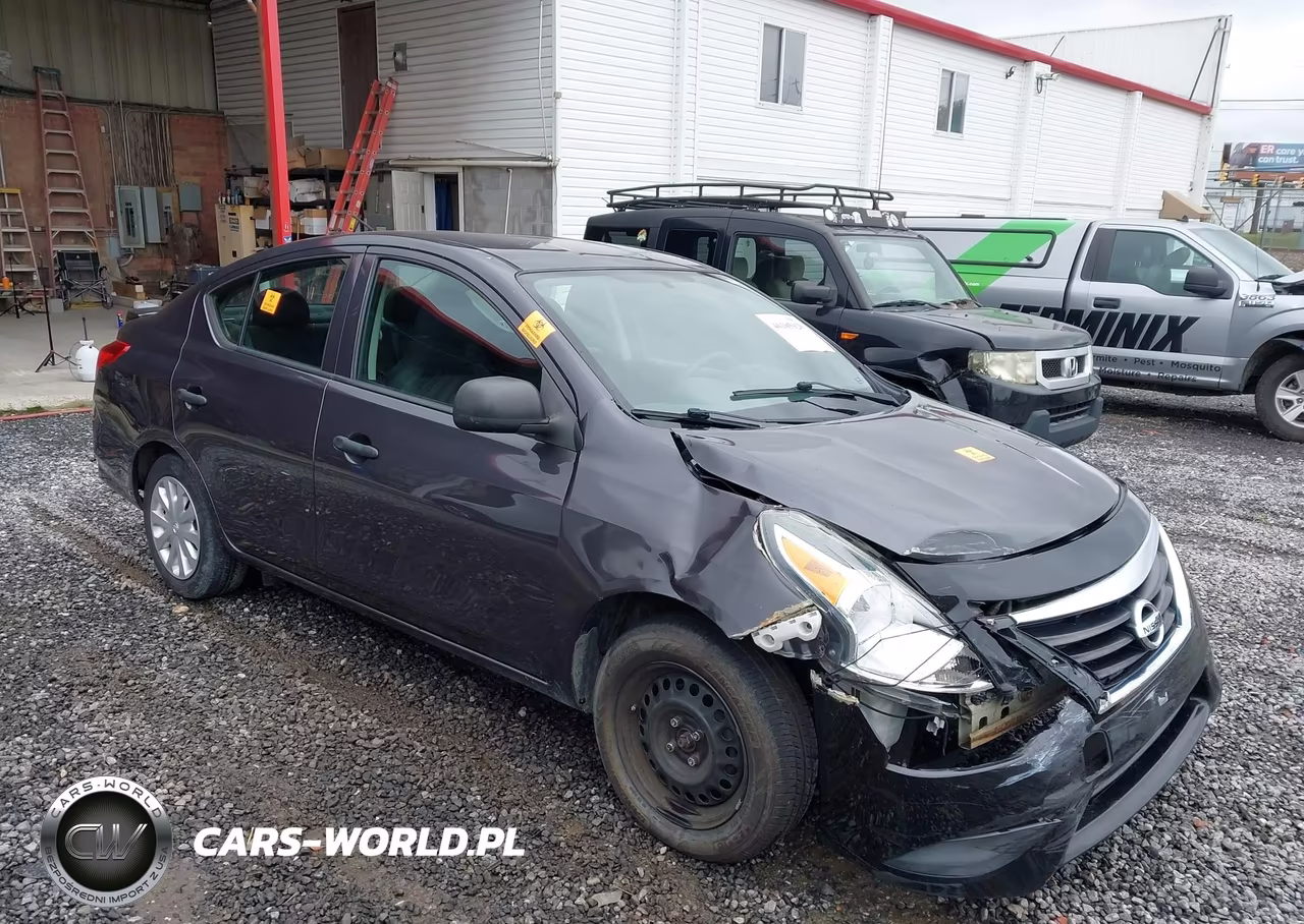 2015 Nissan Versa 1.6 S+ VIN:3N1CN7AP4FL872442 - 1