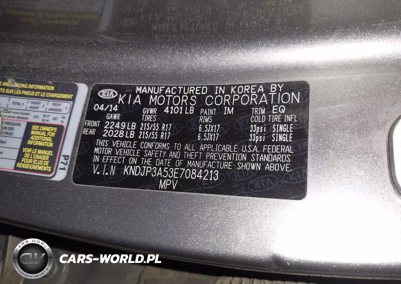 2014 Kia Soul + VIN:KNDJP3A53E7084213 - 9
