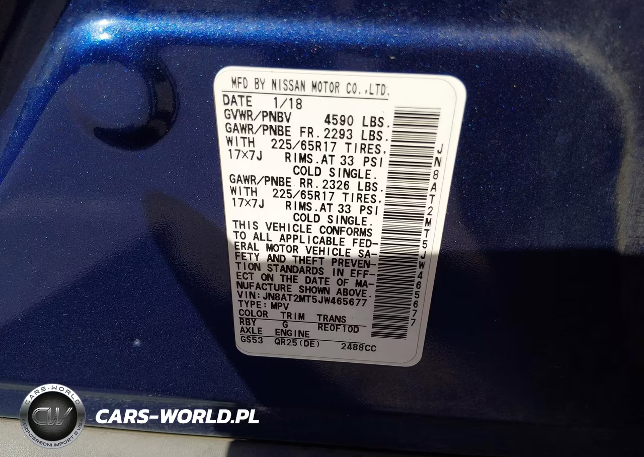 2018 Nissan Rogue S VIN:JN8AT2MT5JW465677 - 9