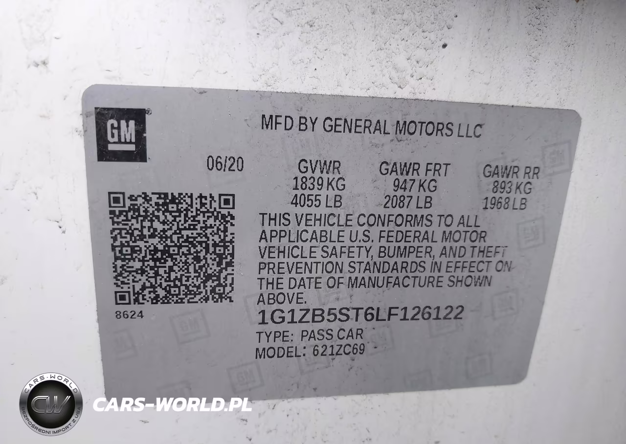 2020 Chevrolet Malibu Fwd Ls VIN:1G1ZB5ST6LF126122 - 9