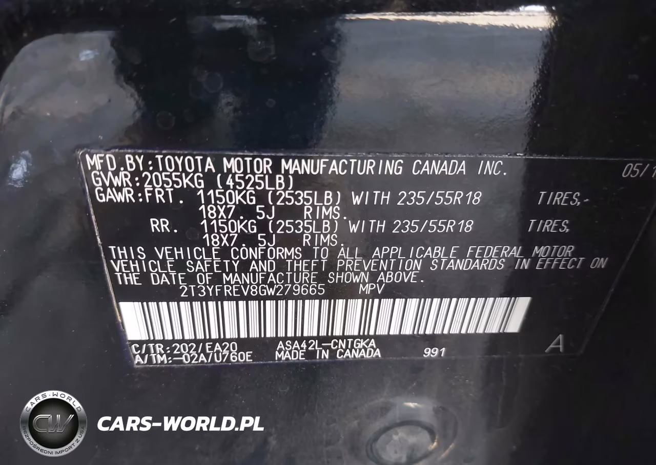 2016 Toyota Rav4 Limited VIN:2T3YFREV8GW279665 - 9