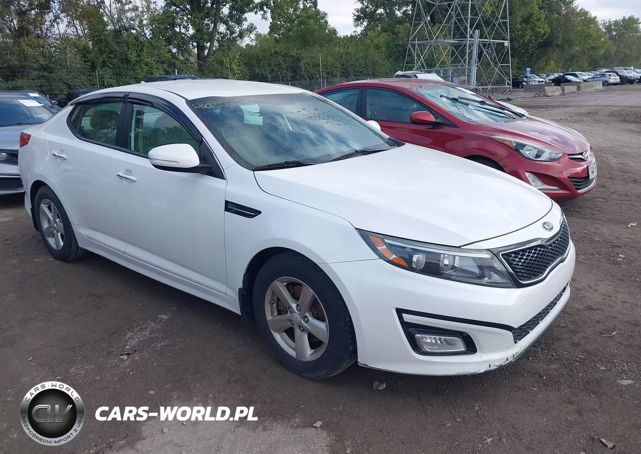 2015 Kia Optima Lx VIN:KNAGM4A78F5662410 - 1