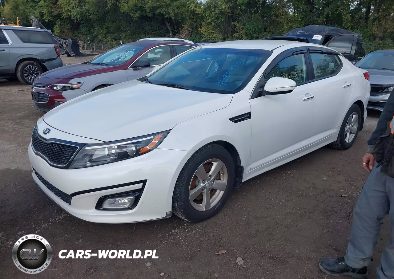 2015 Kia Optima Lx VIN:KNAGM4A78F5662410 - 2