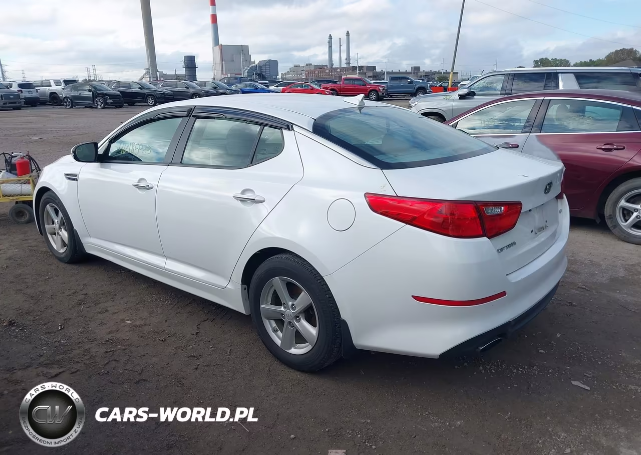 2015 Kia Optima Lx VIN:KNAGM4A78F5662410 - 3