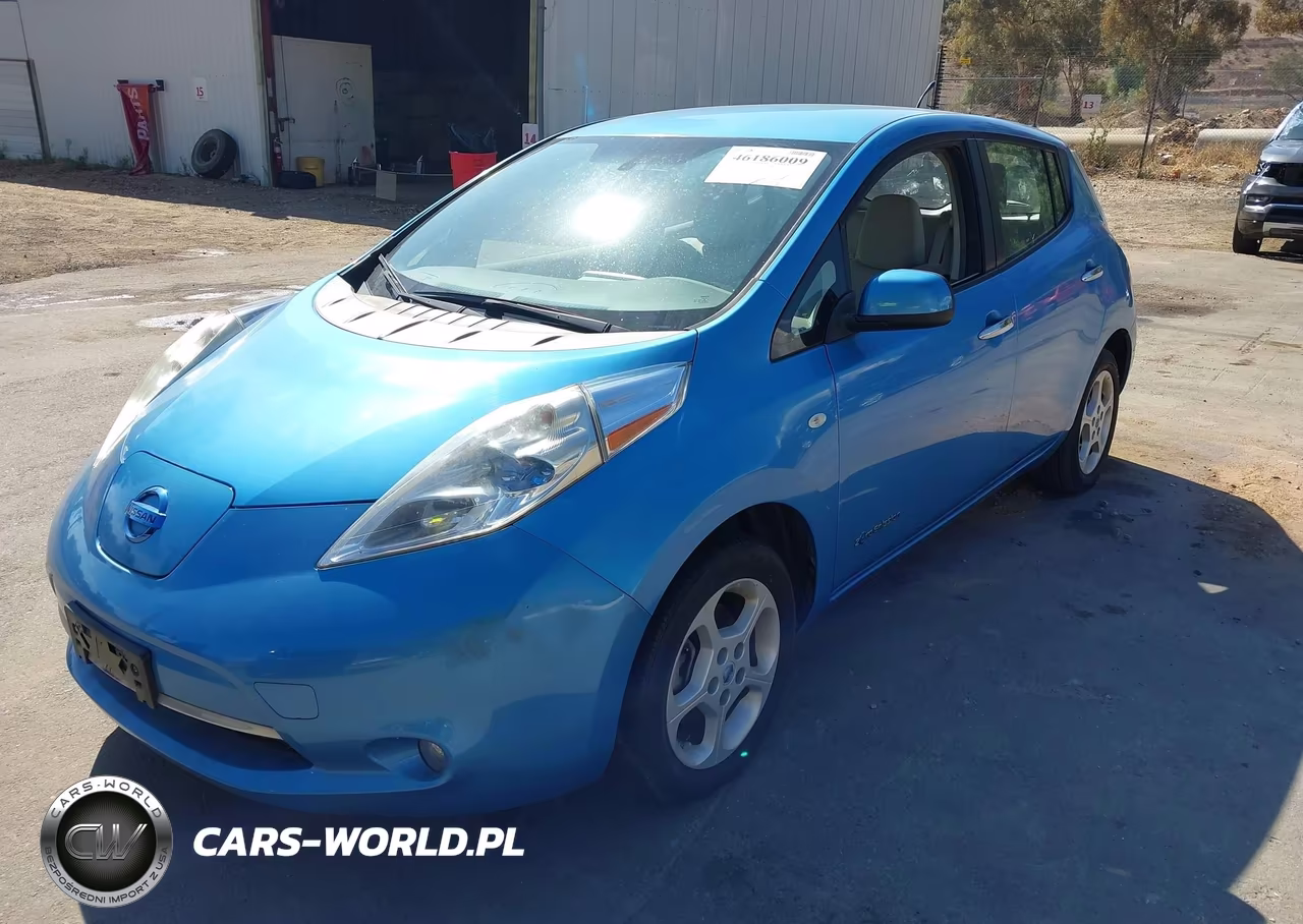 2011 Nissan Leaf Sl VIN:JN1AZ0CP6BT009244 - 2
