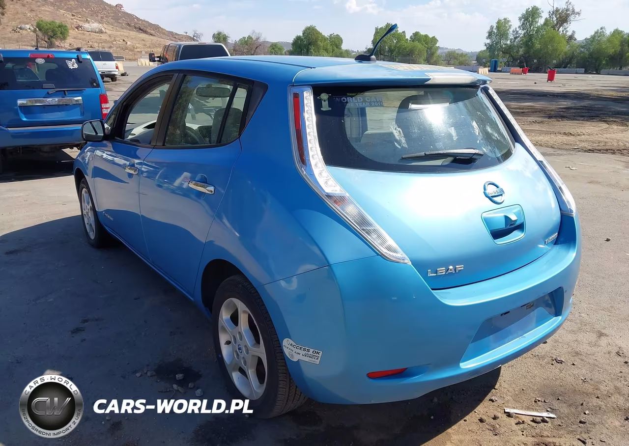 2011 Nissan Leaf Sl VIN:JN1AZ0CP6BT009244 - 3