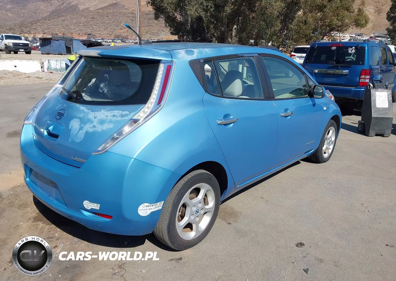 2011 Nissan Leaf Sl VIN:JN1AZ0CP6BT009244 - 4