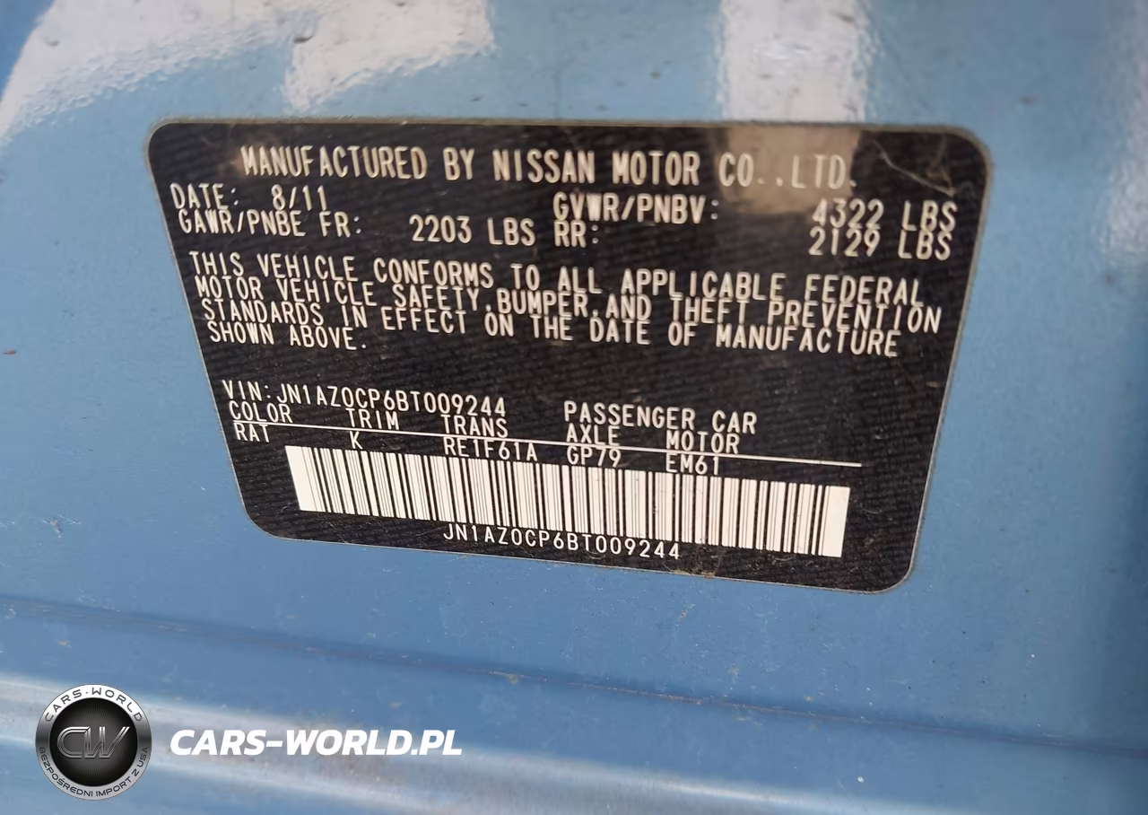 2011 Nissan Leaf Sl VIN:JN1AZ0CP6BT009244 - 9