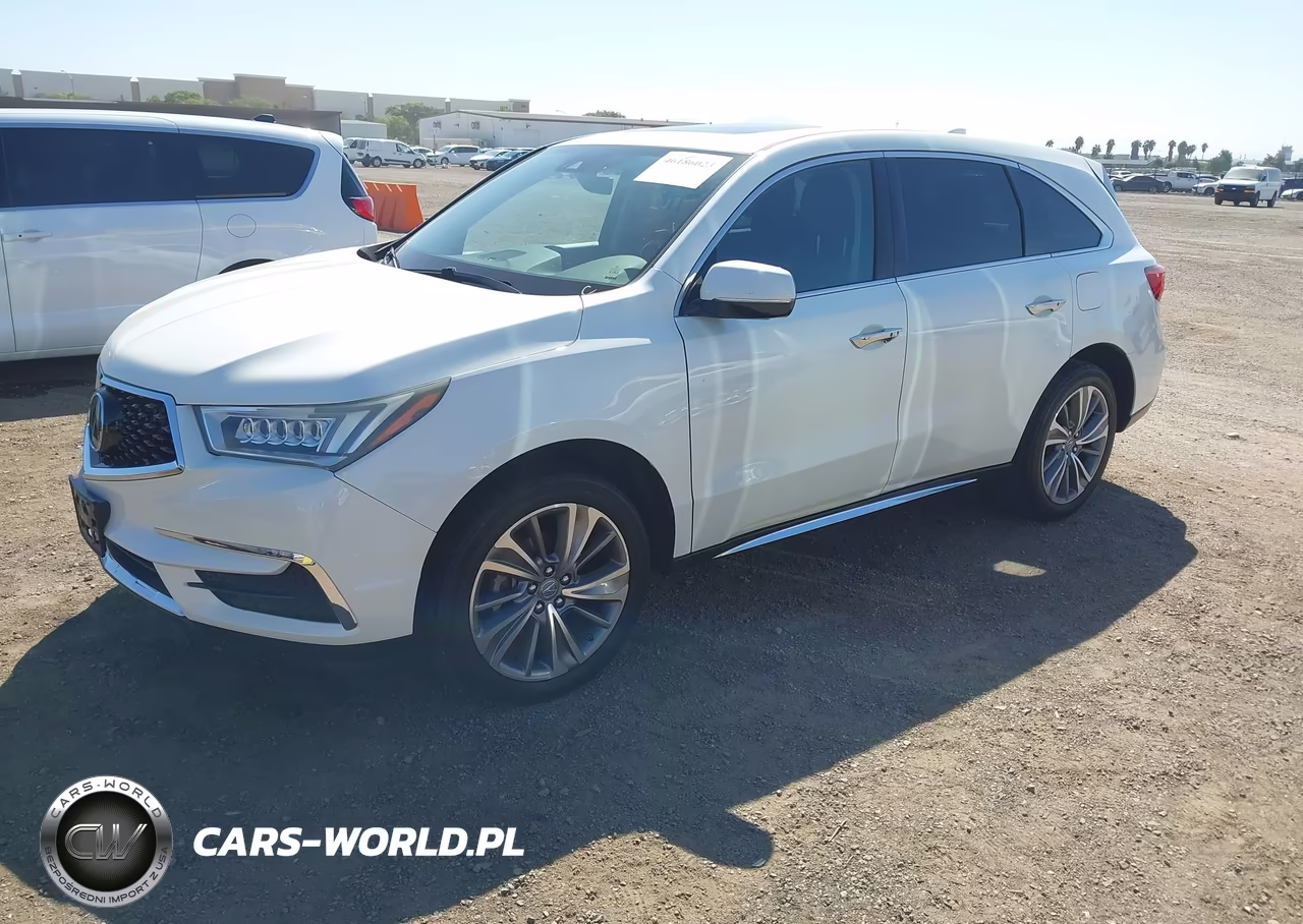 2017 Acura Mdx Technology Package VIN:5FRYD3H58HB013809 - 2