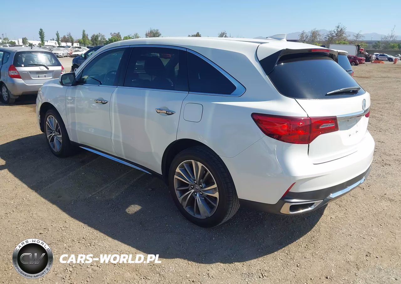 2017 Acura Mdx Technology Package VIN:5FRYD3H58HB013809 - 3