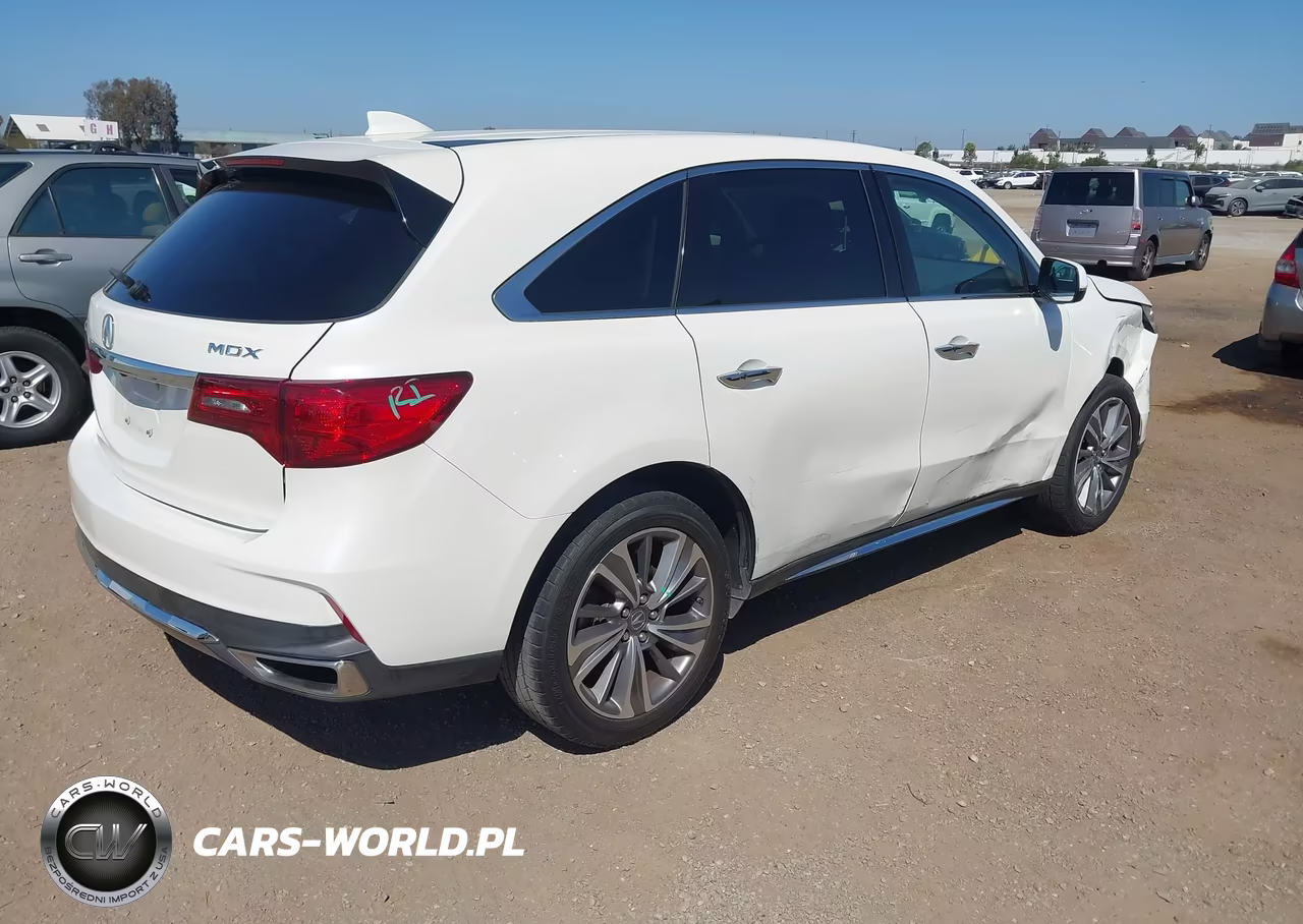 2017 Acura Mdx Technology Package VIN:5FRYD3H58HB013809 - 4