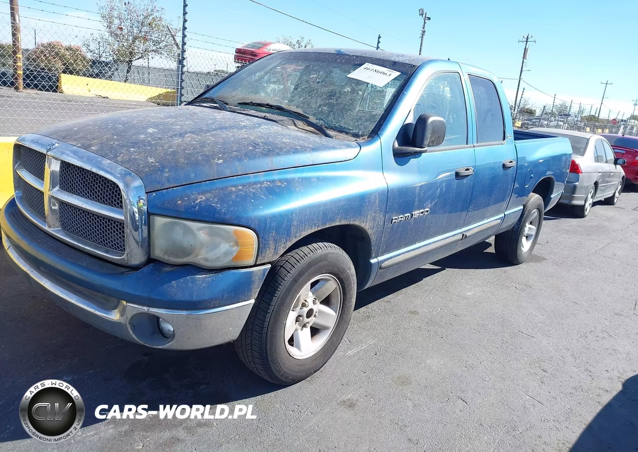 2002 Dodge Ram 1500 St VIN:3D7HA18NX2G117675 - 2