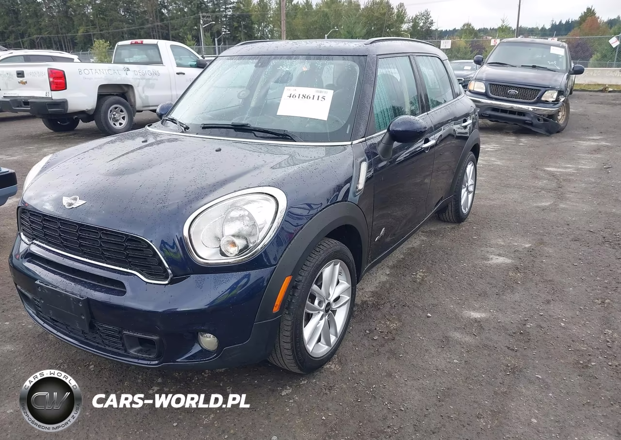 2012 Mini Cooper S Countryman VIN:WMWZC5C52CWL56306 - 2