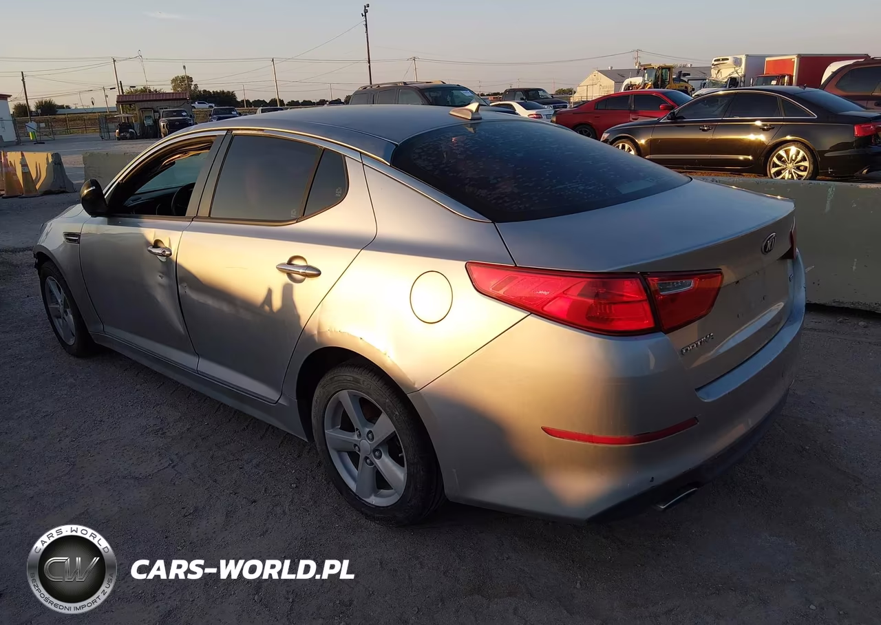 2014 Kia Optima Lx VIN:5XXGM4A72EG326894 - 3