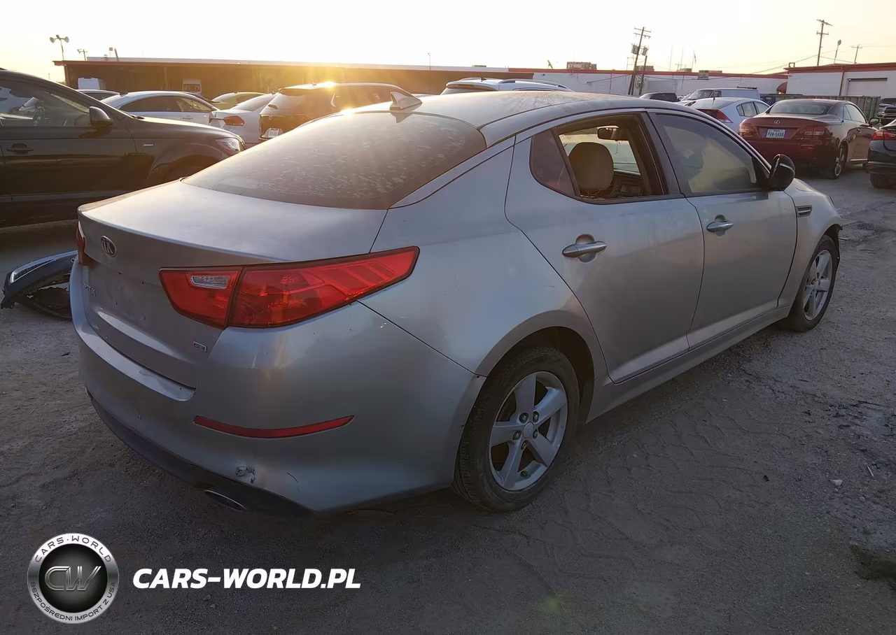 2014 Kia Optima Lx VIN:5XXGM4A72EG326894 - 4