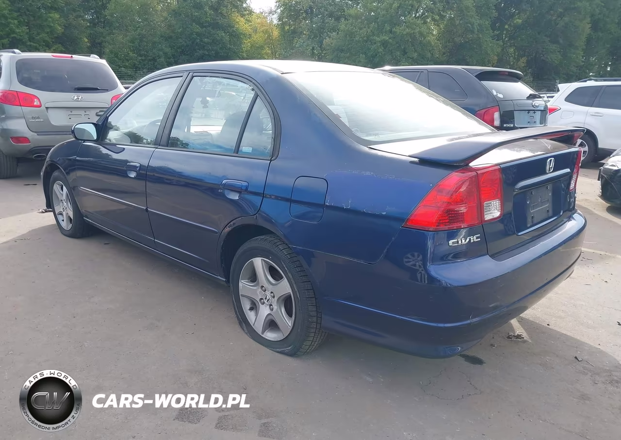 2004 Honda Civic Ex VIN:2HGES26784H582156 - 3