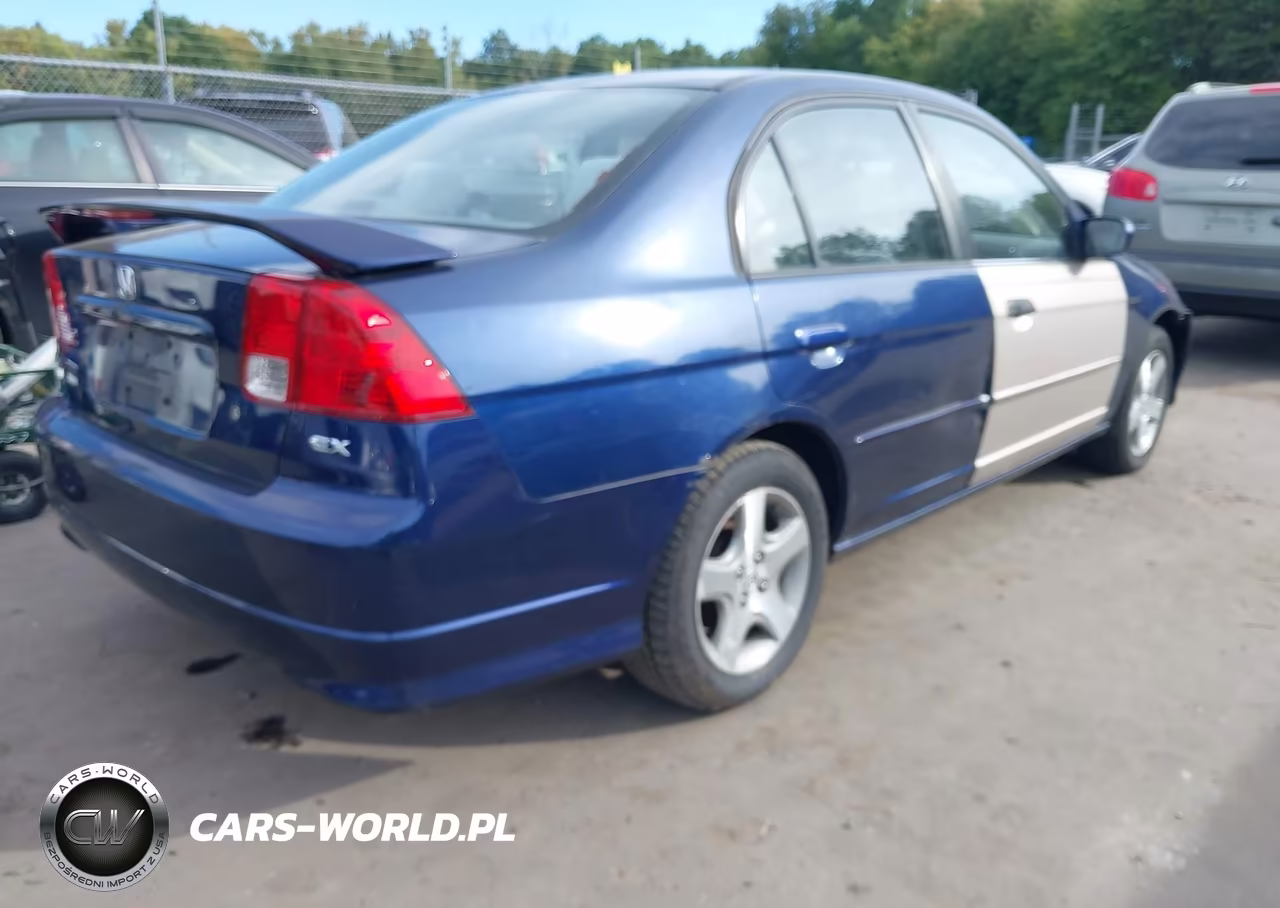 2004 Honda Civic Ex VIN:2HGES26784H582156 - 4