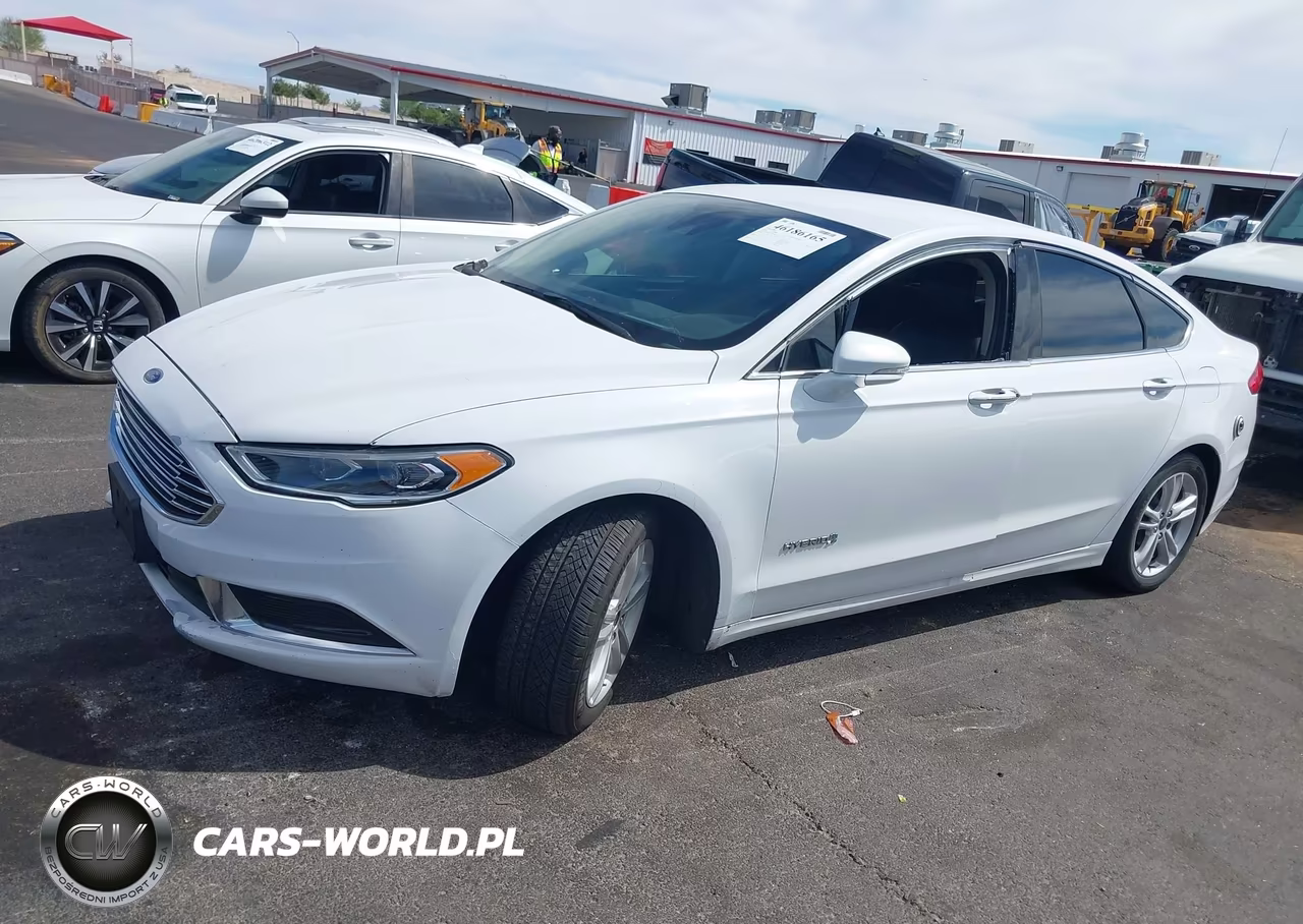 2018 Ford Fusion Hybrid Se VIN:3FA6P0LU7JR118669 - 6