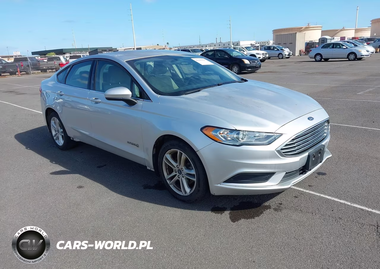 2018 Ford Fusion Hybrid S VIN:3FA6P0UUXJR254650 - 1