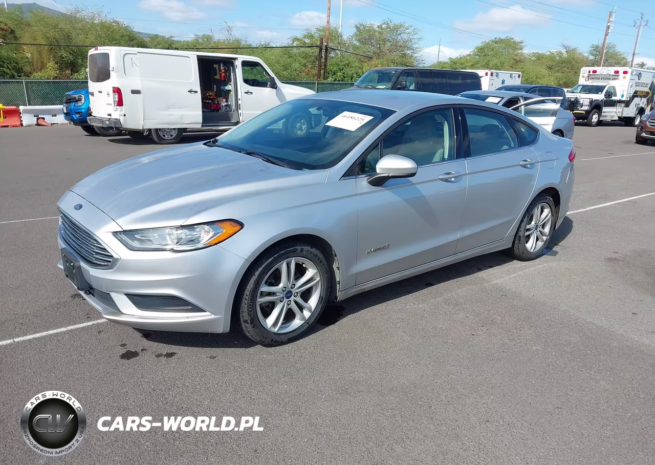 2018 Ford Fusion Hybrid S VIN:3FA6P0UUXJR254650 - 2