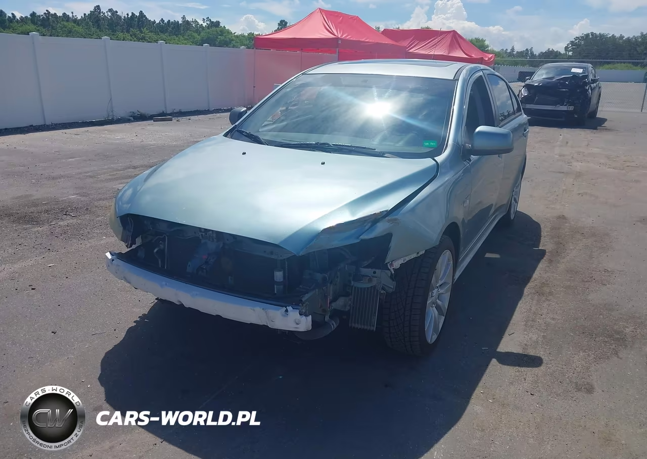 2008 Mitsubishi Lancer Gts VIN:JA3AU86U18U024845 - 2
