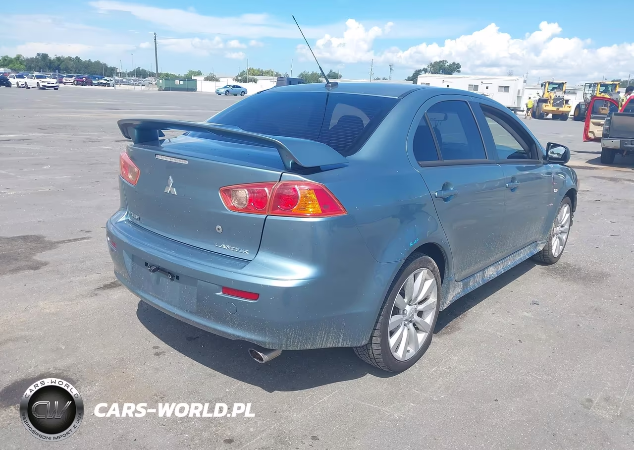 2008 Mitsubishi Lancer Gts VIN:JA3AU86U18U024845 - 4