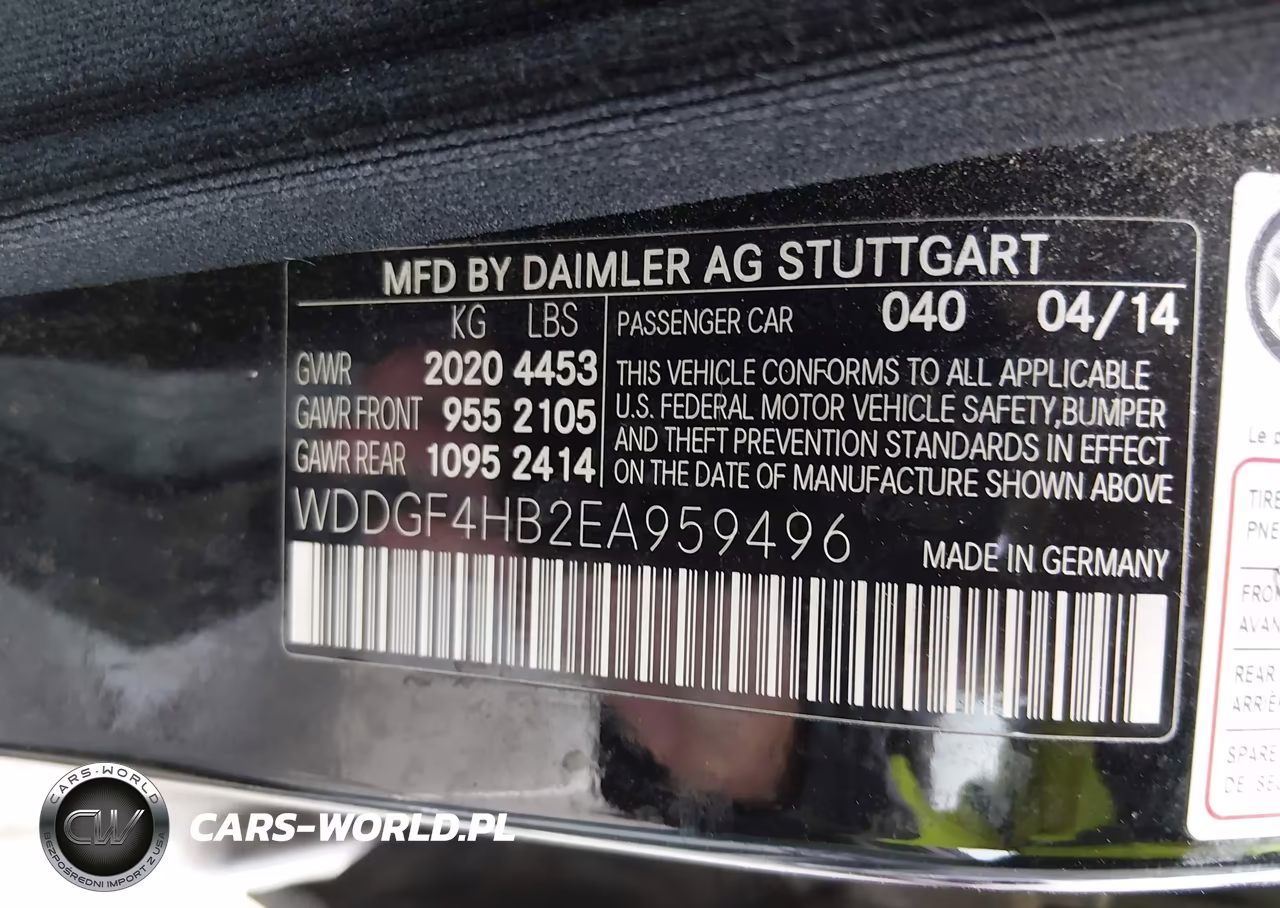 2014 Mercedes-Benz C 250 Sport VIN:WDDGF4HB2EA959496 - 9